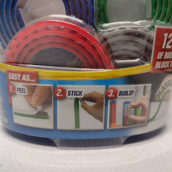 NWT! Build Bonanza Building Base Tape - Works with Lego & Mega Bloks! - Picture 5 of 5